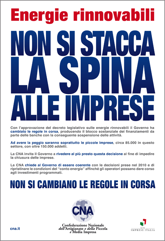 Featured image for “Campagna Nazionale Energie Rinnovabili”