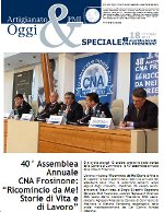 Featured image for “Artigianato&PMI Oggi pubblicato il numero di novembre 2012 – Speciale dedicato alla 40° assemblea annuale”