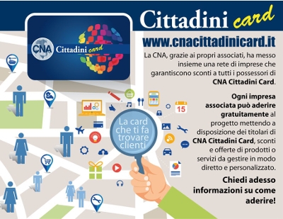 Featured image for “CNACittadiniCard. Un’opportunità unica per trovare nuovi clienti e far crescere la tua azienda”