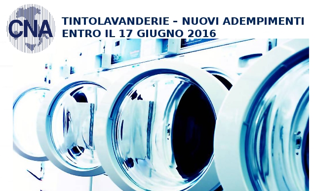 Featured image for “Tintolavanderie. Nomina del Responsabile Tecnico entro il 17 giugno 2016 – Due nuovi seminari a Frosinone e Cassino”