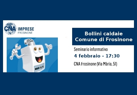 Featured image for “Controllo caldaie Comune di Frosinone, il 4 febbraio incontro con  le imprese”