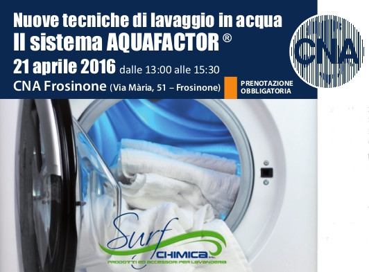 Featured image for “Lavanderie. Seminario: Nuove tecniche di lavaggio in acqua”