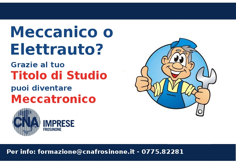 Featured image for “Meccatronico. Pubblicati i titoli di studio abilitanti”