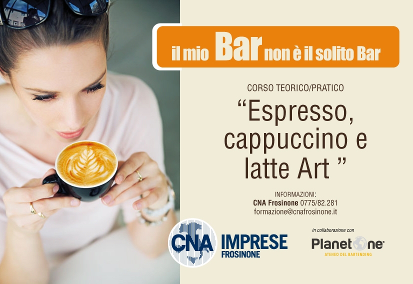Featured image for “Alimentare. Corso teorico/pratico: “Espresso, cappuccino e Latte Art””