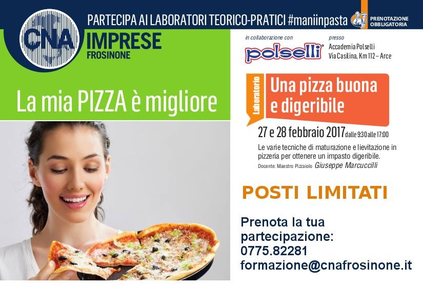 Featured image for “Laboratori #maniinpasta: “Una pizza buona e digeribile””