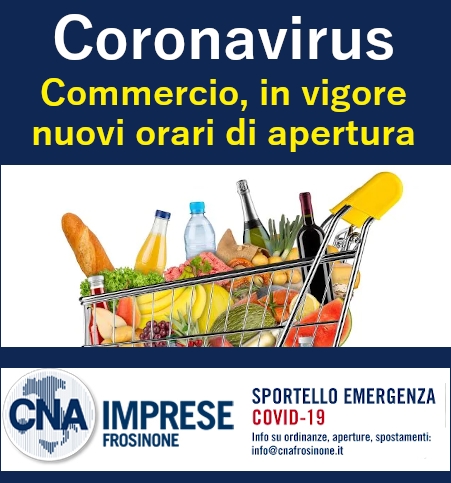 Featured image for “Regione Lazio – Commercio, in vigore nuovi orari di apertura”