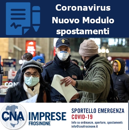 Featured image for “Coronavirus – Nuovo Modulo per gli spostamenti/aggiornamento 17/03/2020”
