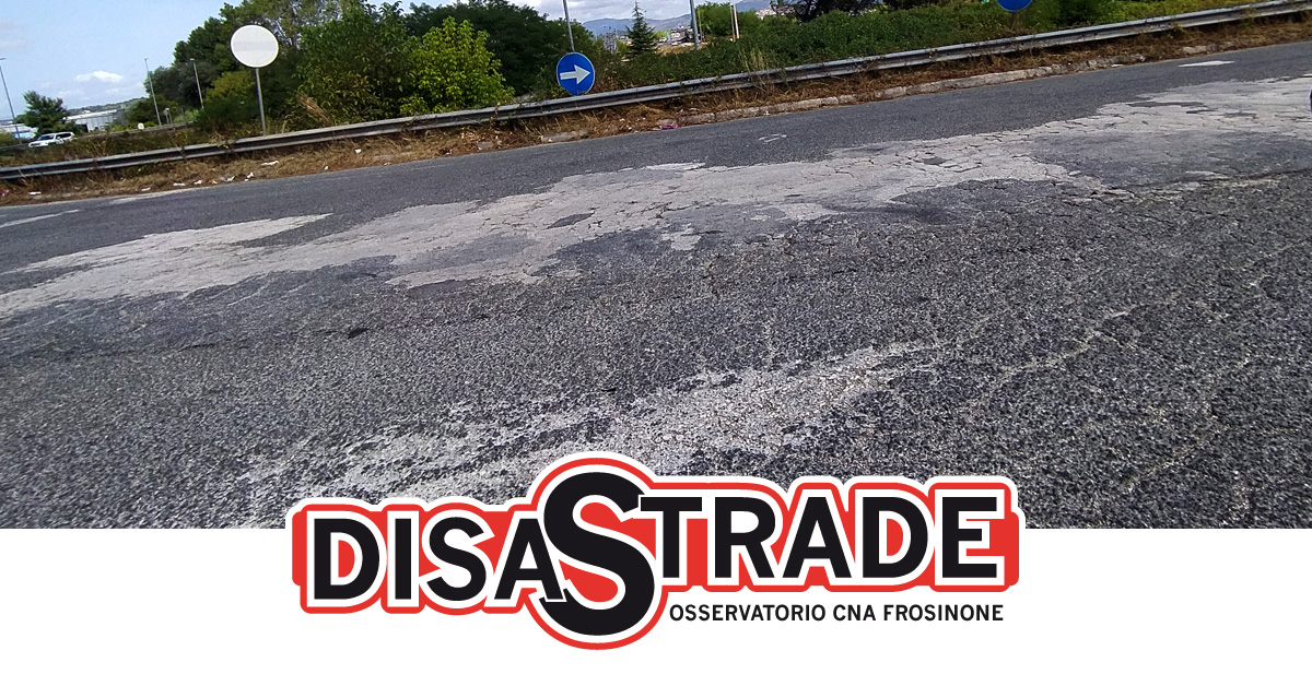 Featured image for “Disastrade: nasce l’osservatorio CNA sullo stato delle strade della provincia di Frosinone”